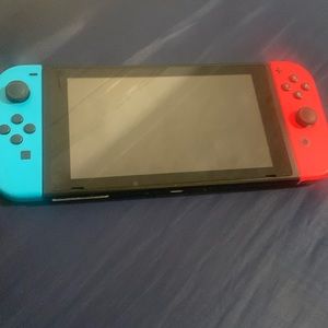 Nintendo switch. 4 games and a case (optional).
